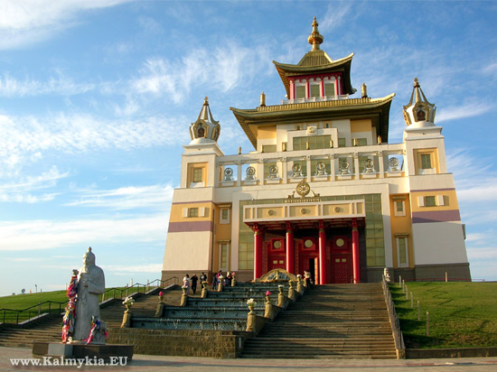 Golden temple Kalmykia