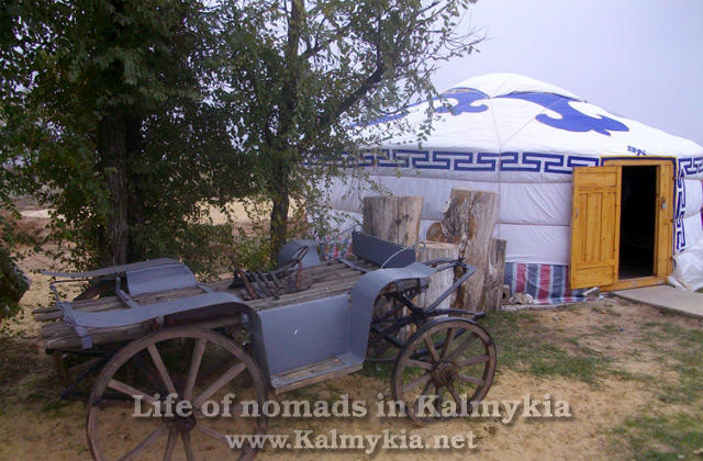 La vie nomade en Kalmoukie